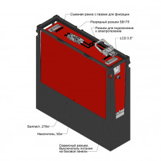 IPFES24V300 Батарея li-ion для комплектовщиков Jungheinrich ECE-225/226